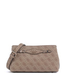 Guess Katya 4G Logo Crossbody tas latte logo