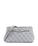 Guess Katya 4G Logo Crossbody tas slate grey