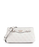Guess Katya 4G Logo Crossbody tas white logo