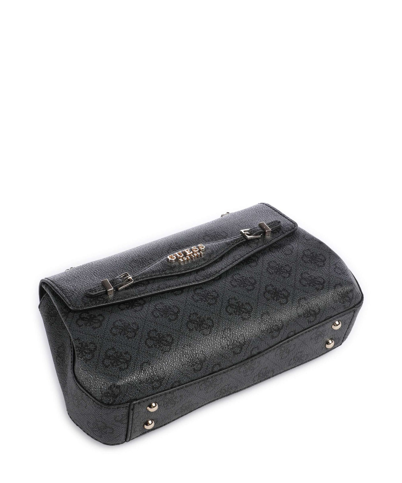 Guess Katya 4G Logo Shoulder bag coal logo