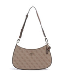 Guess Noelle Schoudertas latte logo/brown