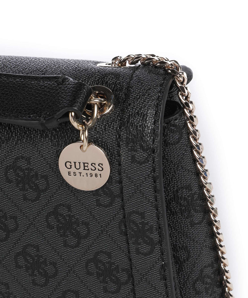 Guess Noelle Shoulder bag coal logo