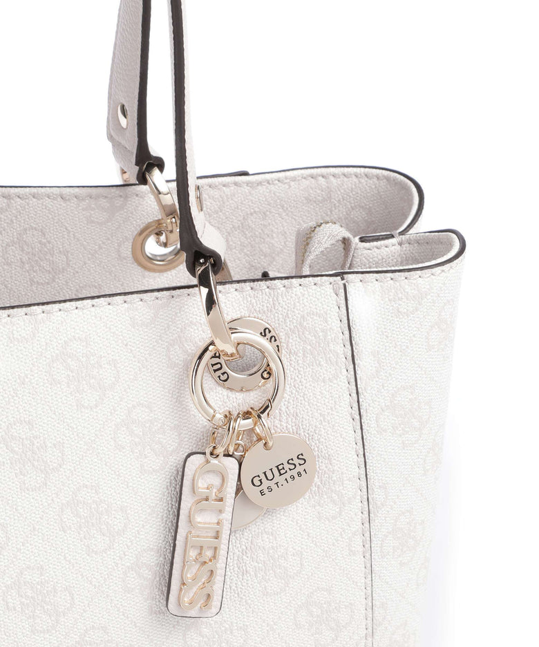 Guess Noelle Tote bag white logo