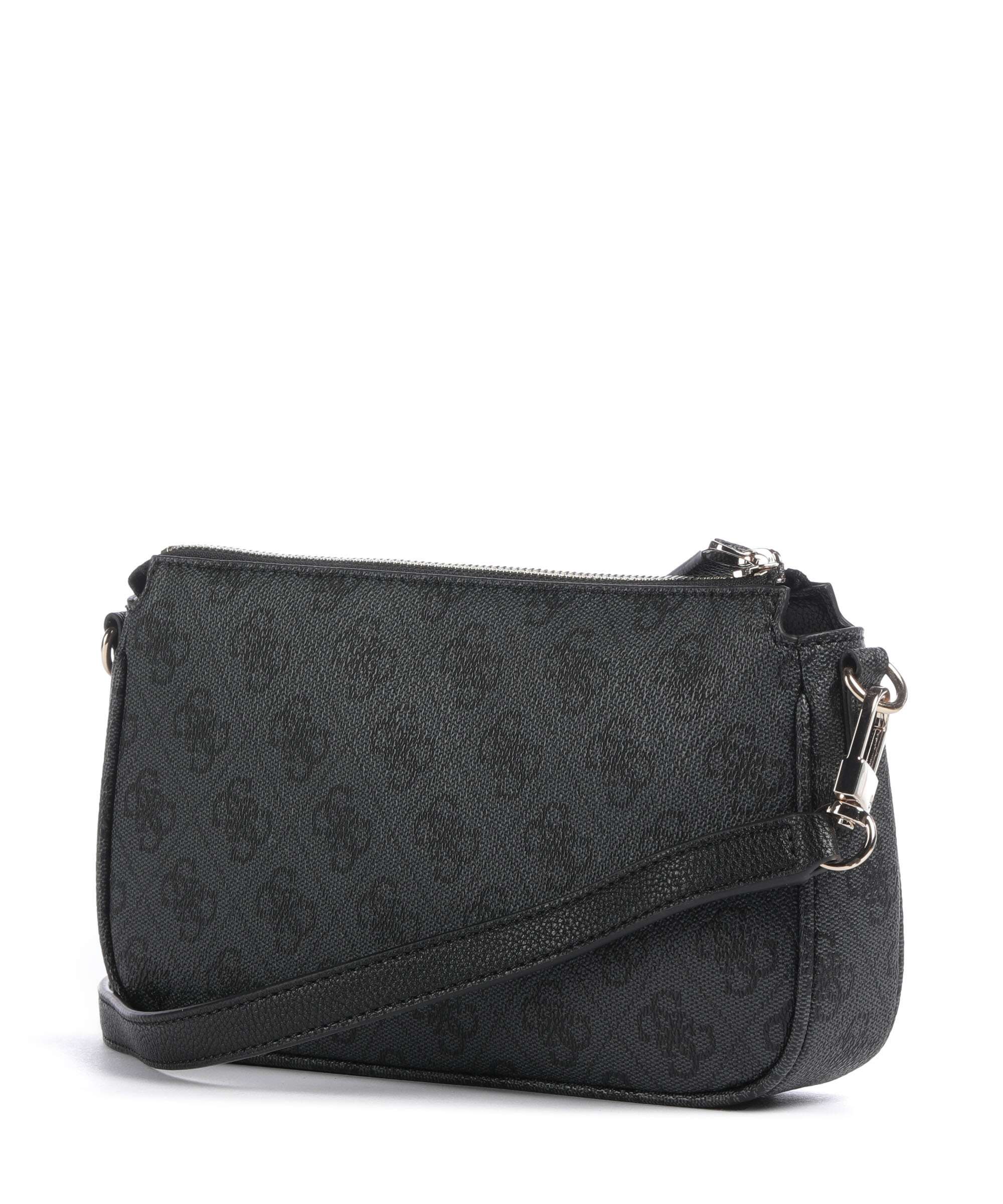 Guess Noelle 4G Logo Shoulder bag coal logo