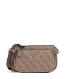Guess Noelle 4G Logo Schoudertas latte logo/brown