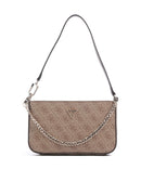 Guess Noelle Mini Schoudertas latte logo/brown