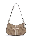 Guess Noelle 4G Logo Schoudertas latte logo