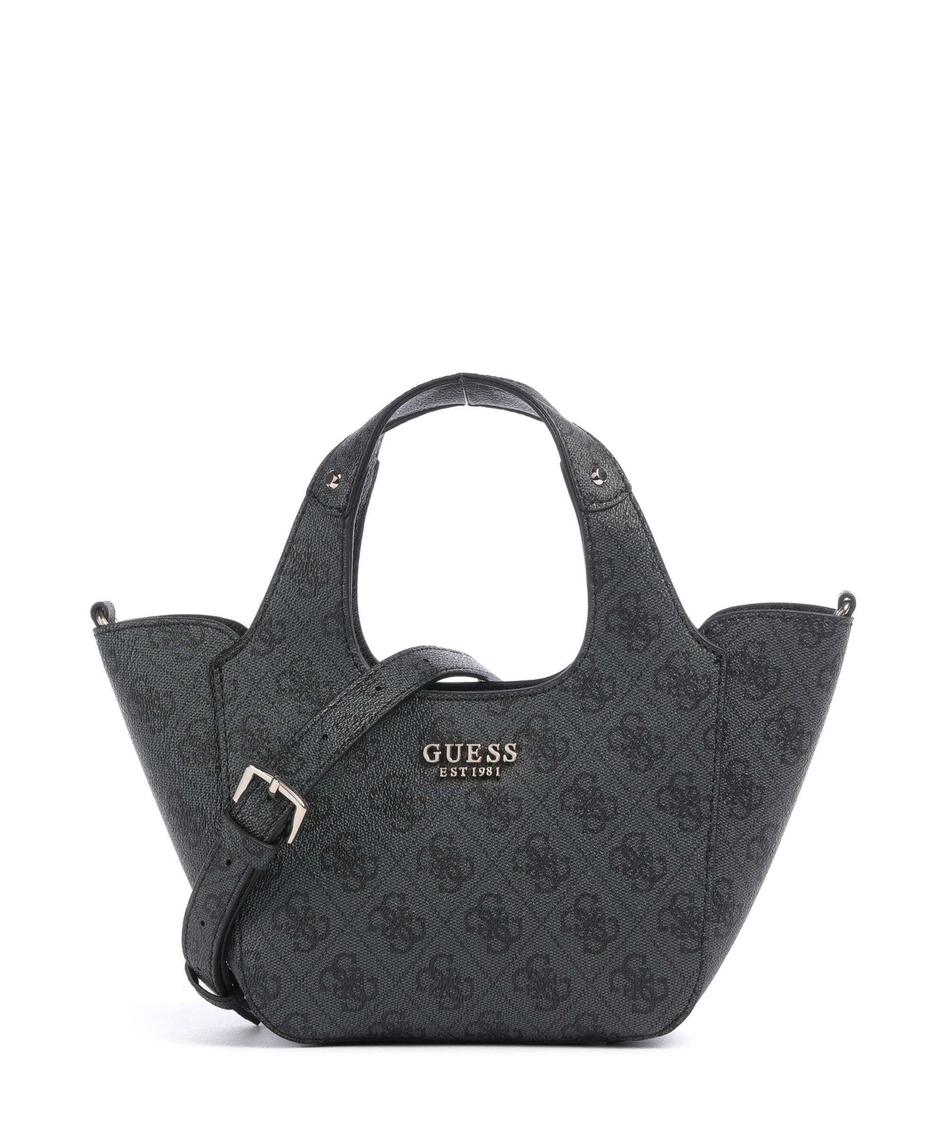 Guess Calista Mini Crossbody bag coal logo