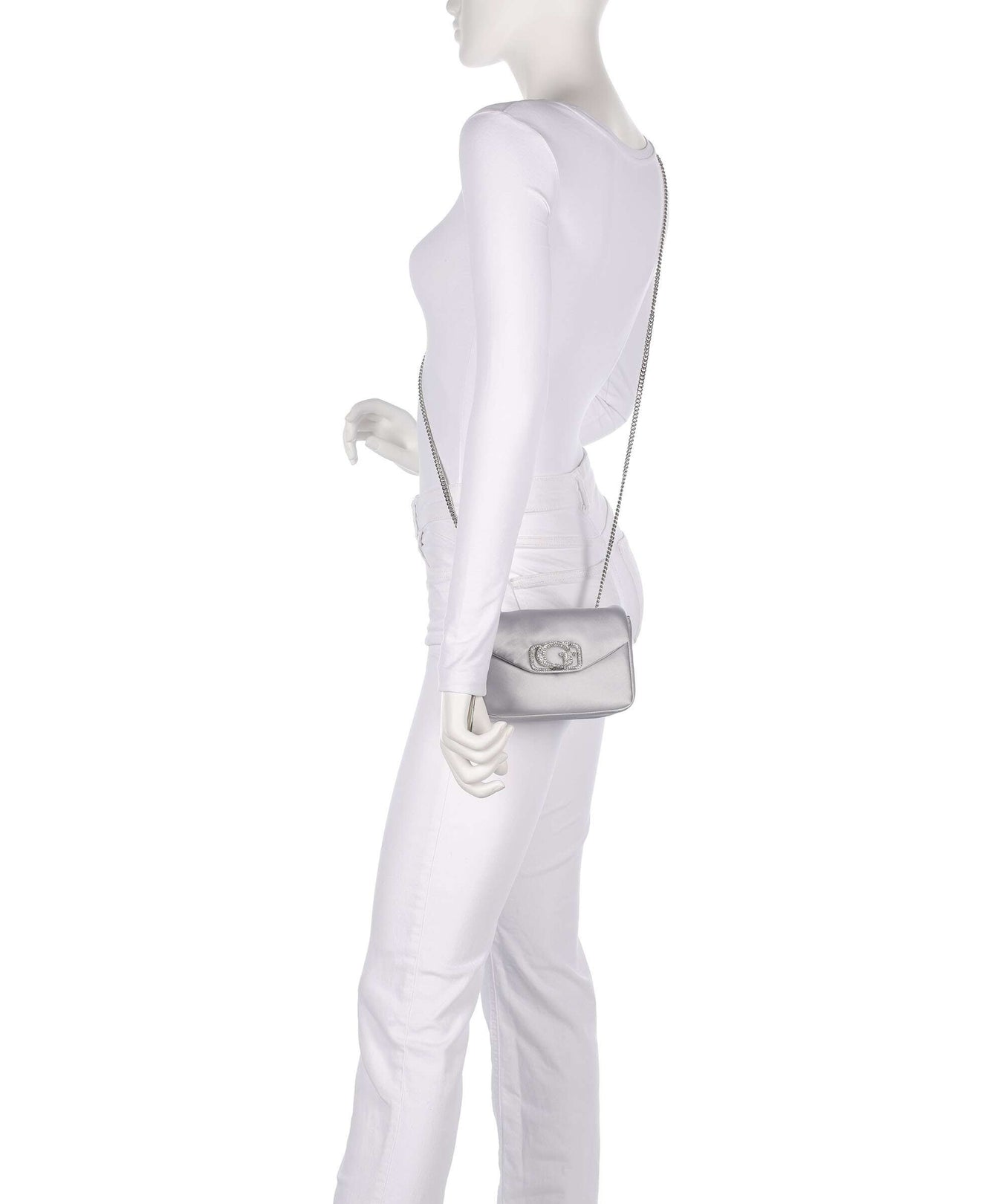 Guess Prue Crossbody bag silver