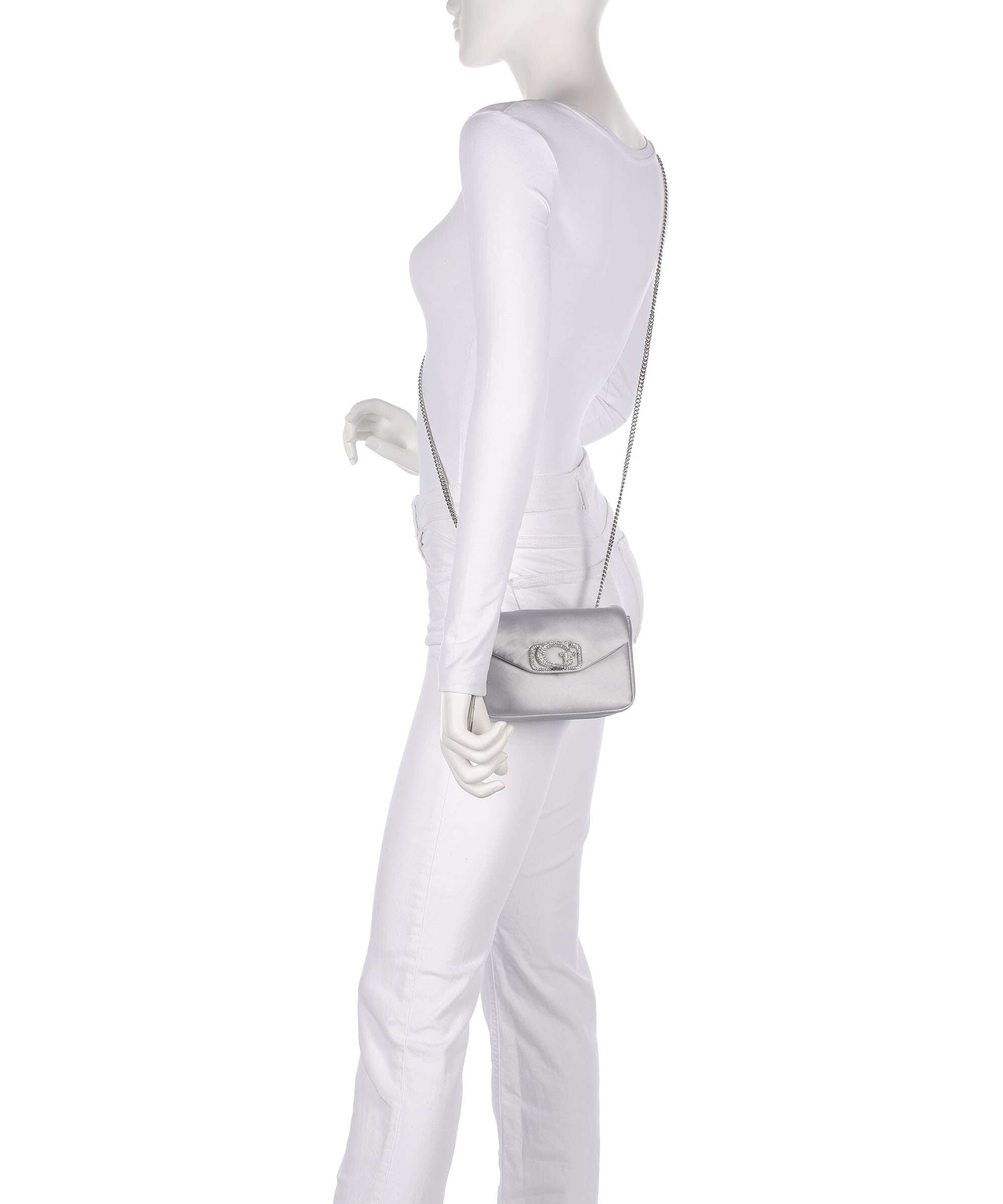 Guess Prue Crossbody bag silver