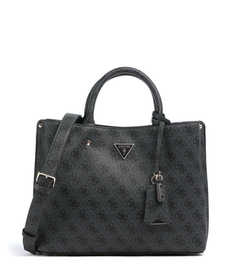 Guess Meridian Handbag coal logo