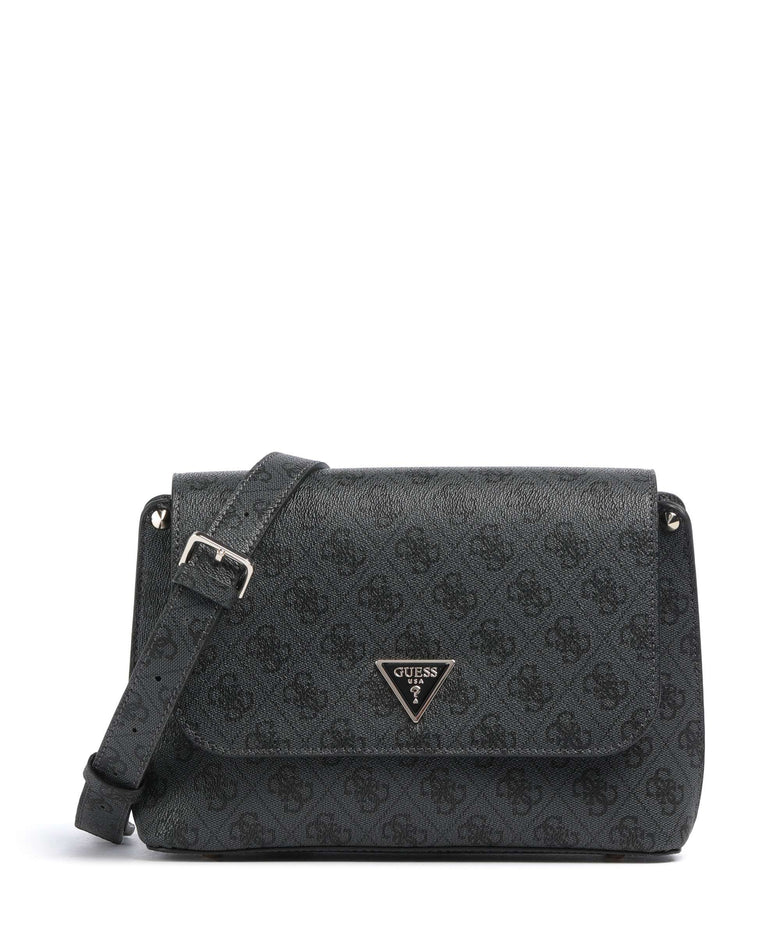 Guess Meridian Crossbody bag coal logo