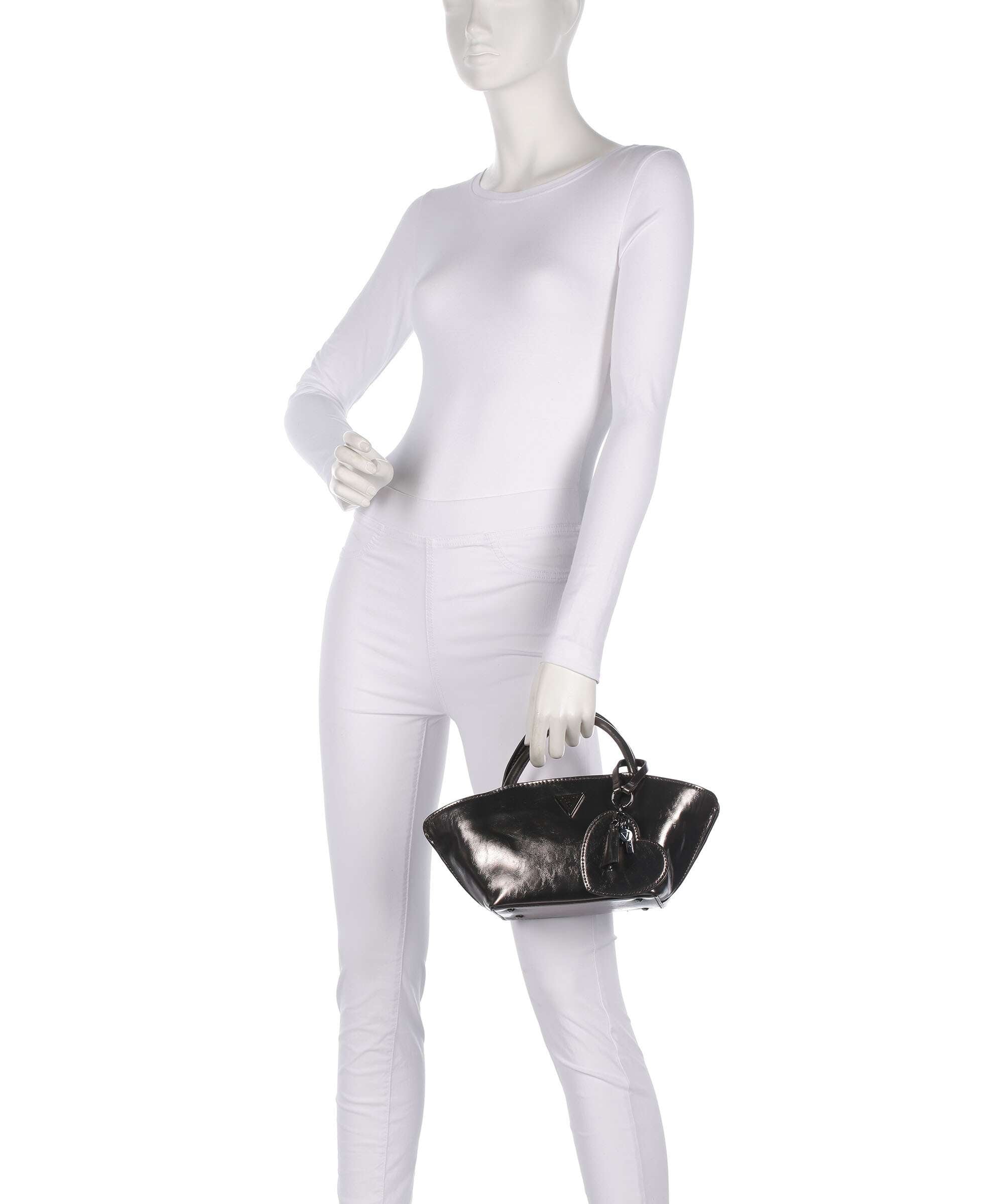 Guess Bolena Handbag pewter