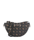 Guess Silia Crossbody tas espresso logo