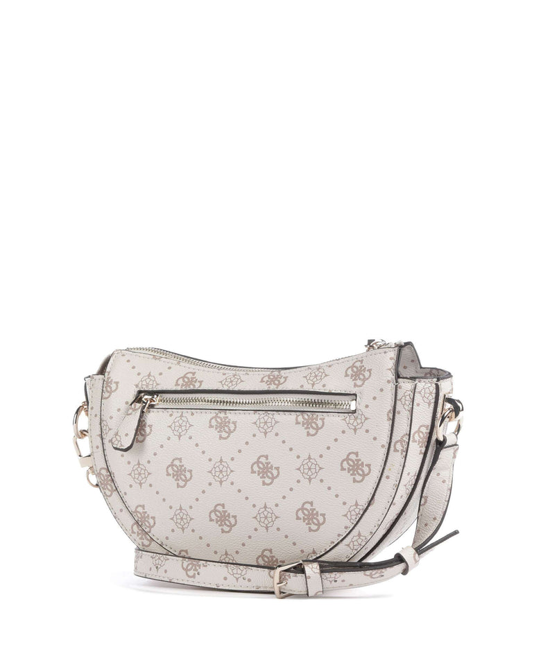 Guess Silia Crossbody bag vanilla logo