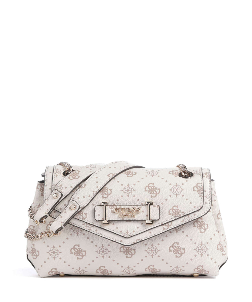 Guess Silia Shoulder bag vanilla logo