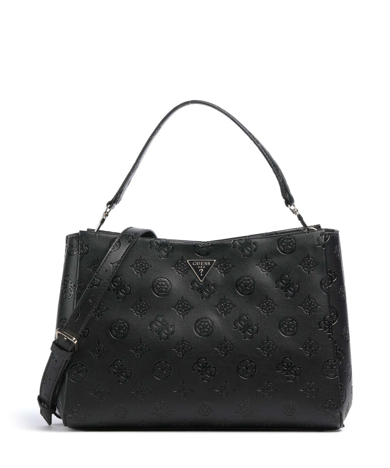 Guess Tisha Shoulder bag black logo