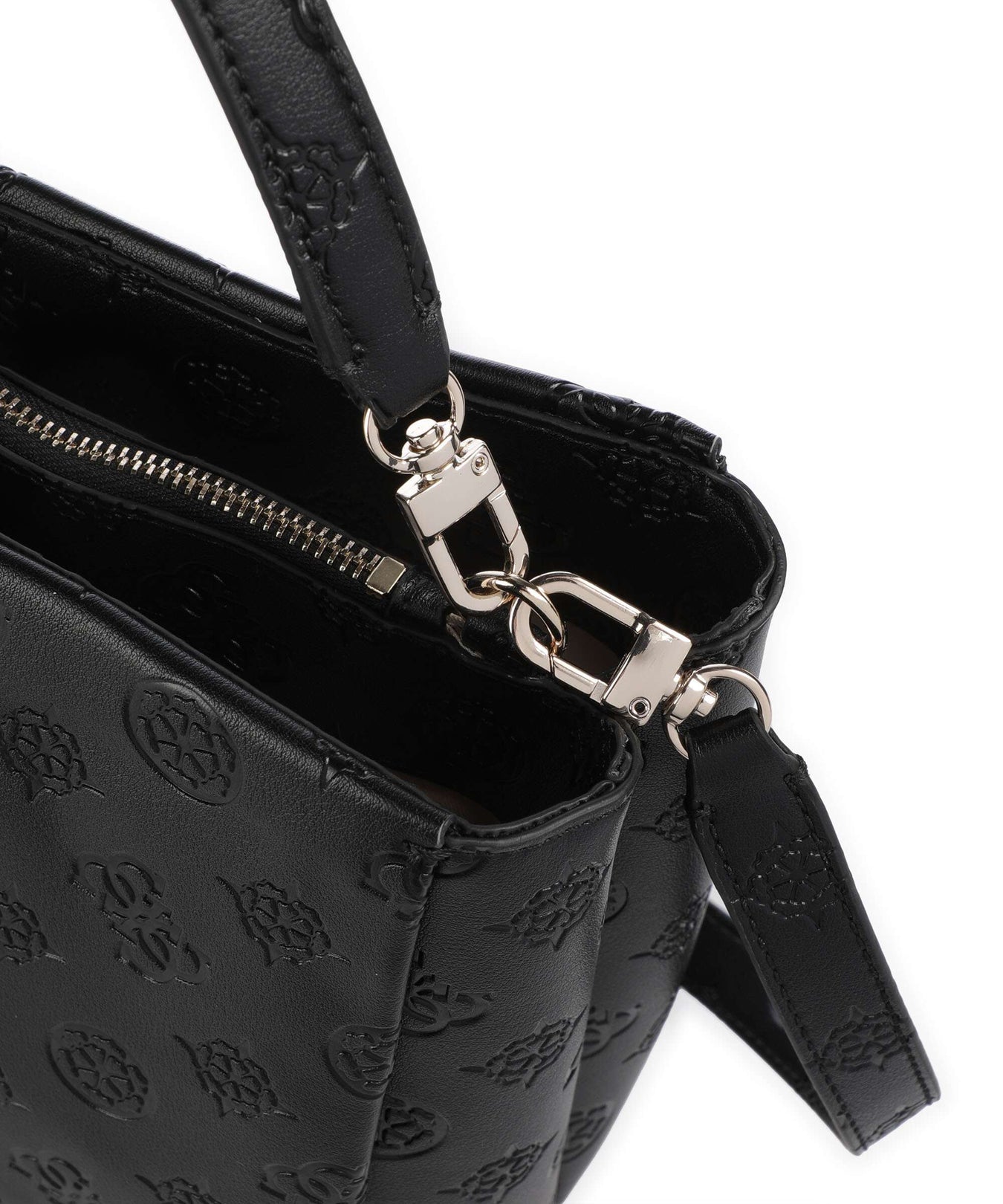 Guess Tisha Shoulder bag black logo