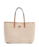 Guess Large Tote bag natural/cognac