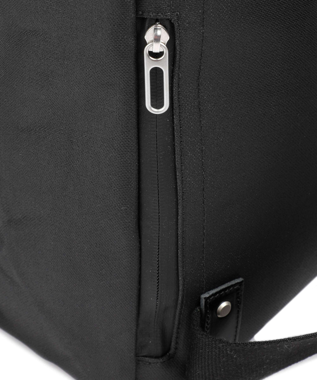 Brooks England Pickwick Cotton Canvas Large Rolltop backpack black