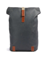 Brooks England Pickwick Cotton Canvas Small Rolltop rugzak grey