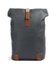 Brooks England Pickwick Cotton Canvas Small Rolltop rugzak grey