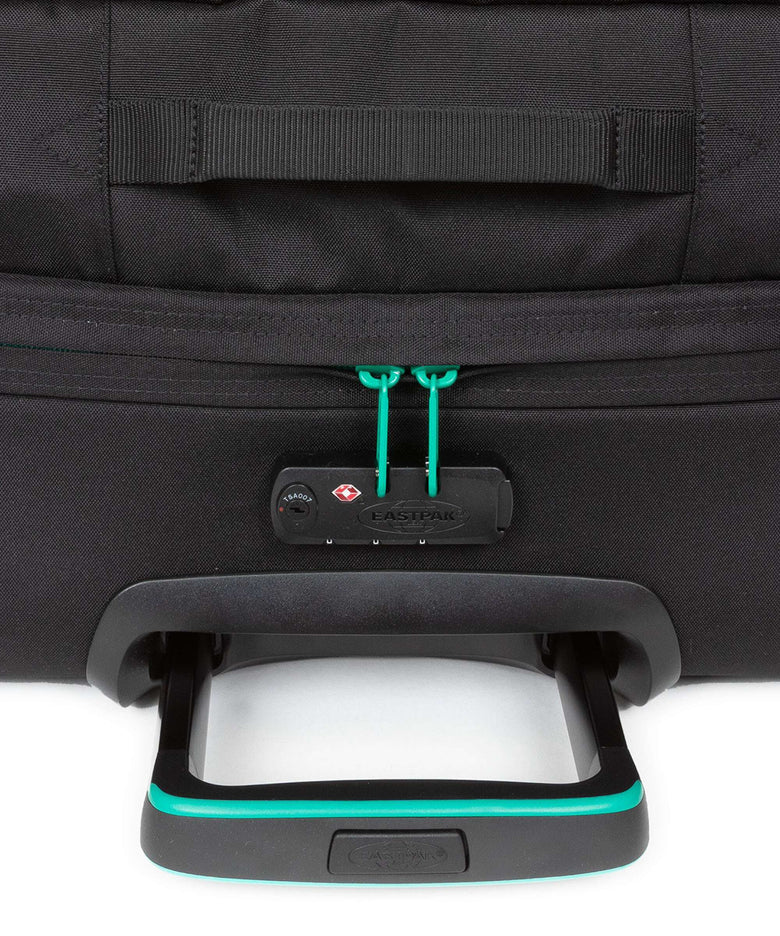 Eastpak Tranverz M Travel bag with wheels kontrast stripe black