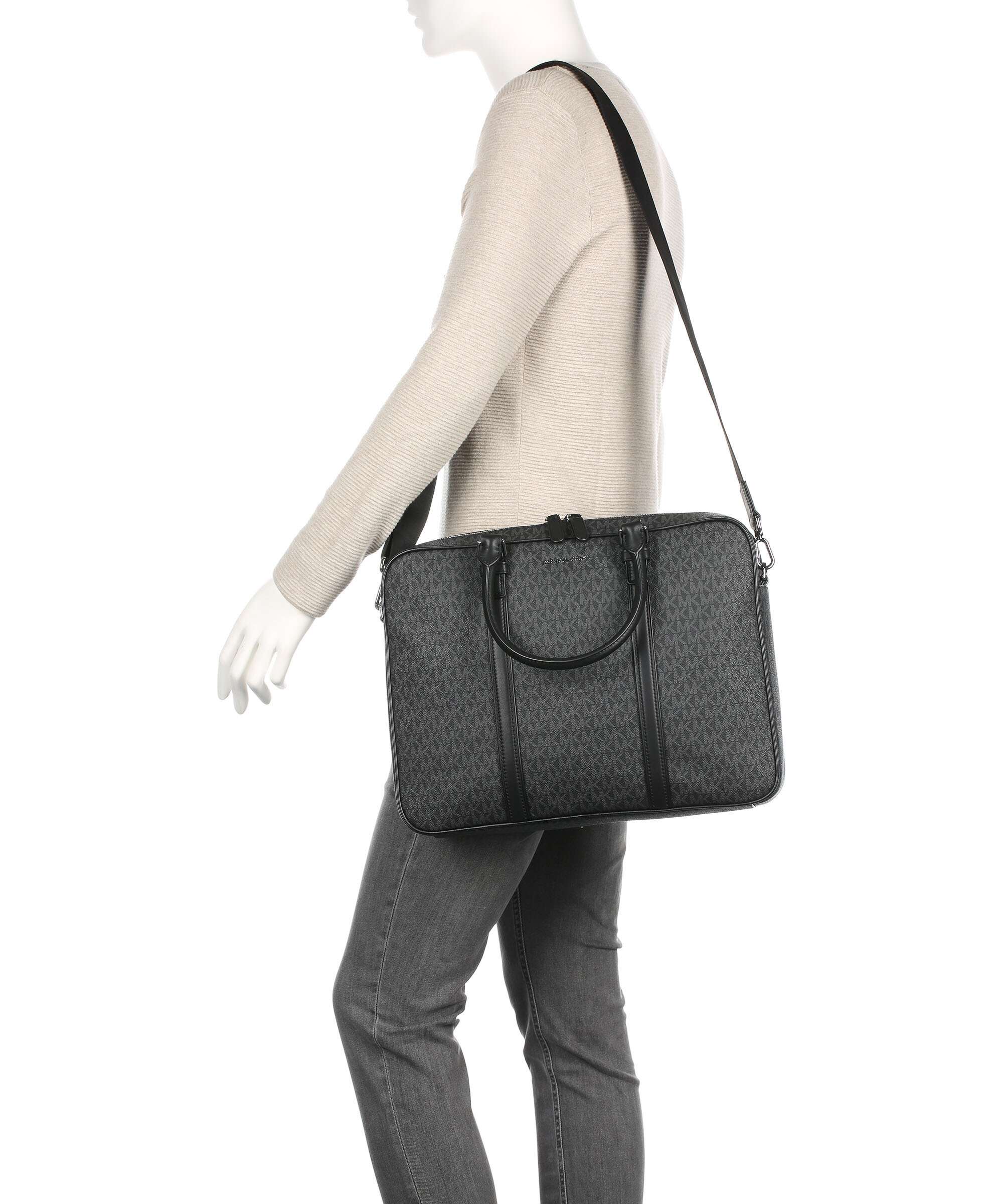 Michael Kors Hudson Briefcase black