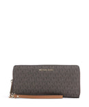 Michael Kors Jet Set Portemonnee brown