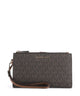 Michael Kors Jet Set Portemonnee brown