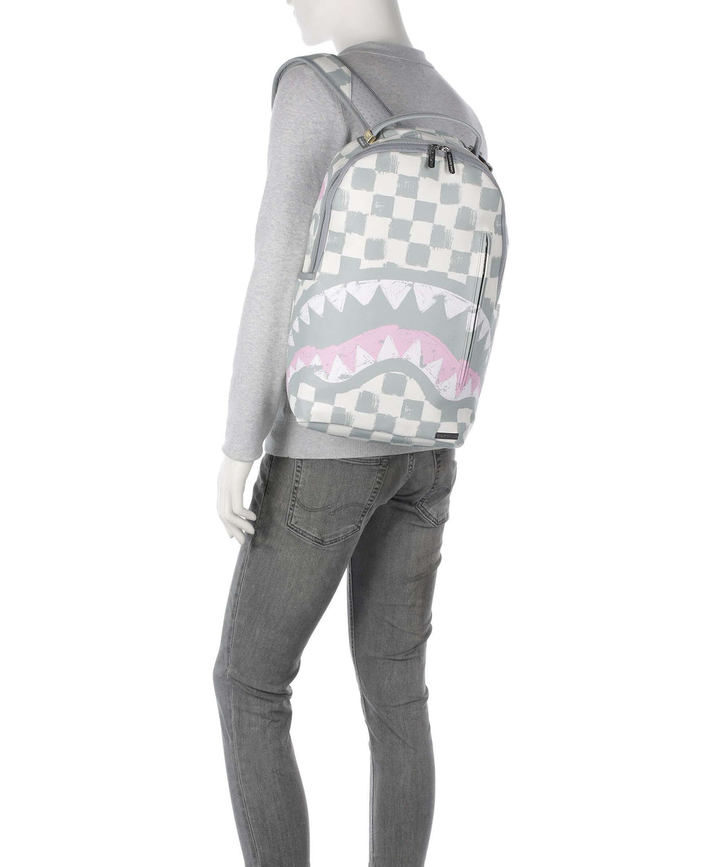 Sprayground Vanquish Cream Backpack grey/white