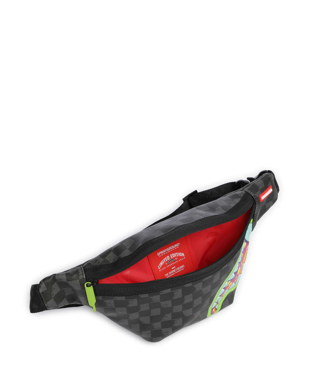Sprayground Slime Takeover Fanny pack multicolour