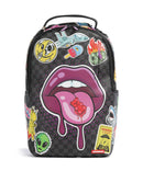 Sprayground Lips Smack Down Backpack multicolour
