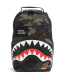 Sprayground Shark Central Camo Rugzak green