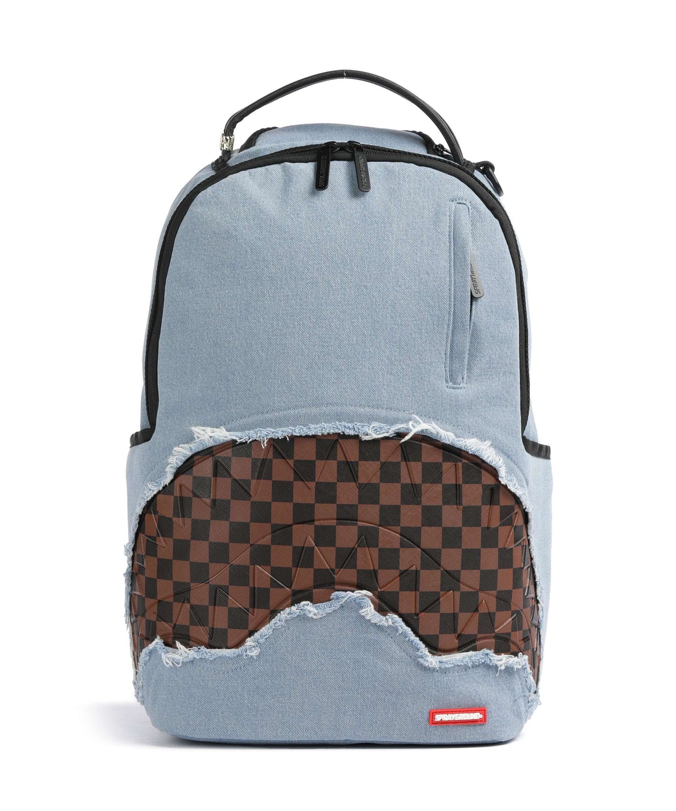 Sprayground Denim Shark Backpack blue