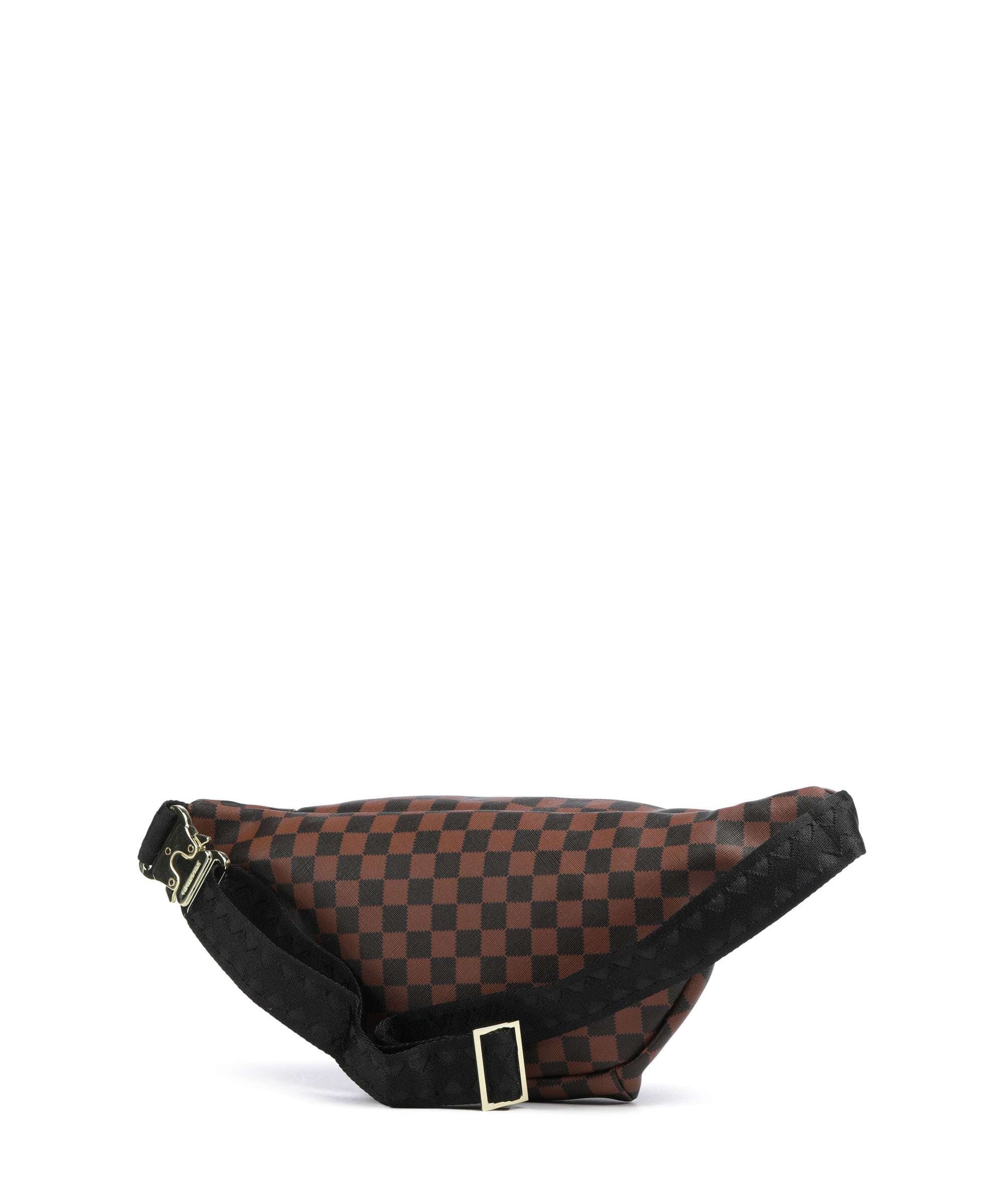 Sprayground Sawtooth Sharks in Paris Fanny pack brown