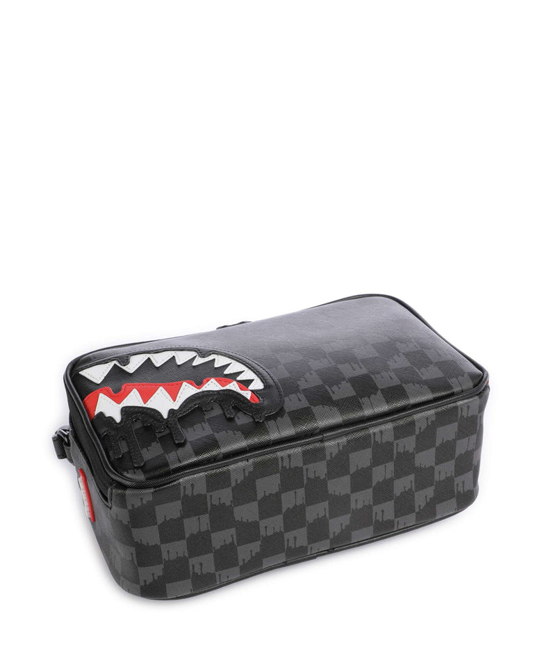 Sprayground Dripping Sharks in Paris Toiletry bag black