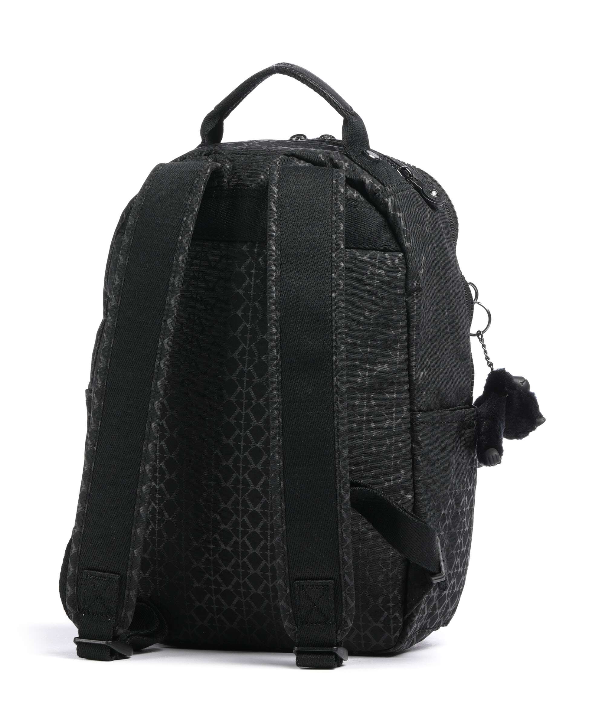 Kipling Basic Seoul S Backpack signature embossed