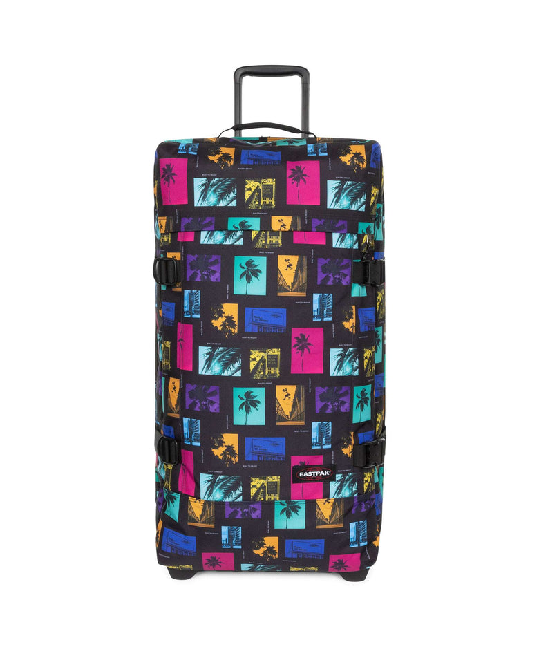 Eastpak Tranverz L Travel bag with wheels city bay black