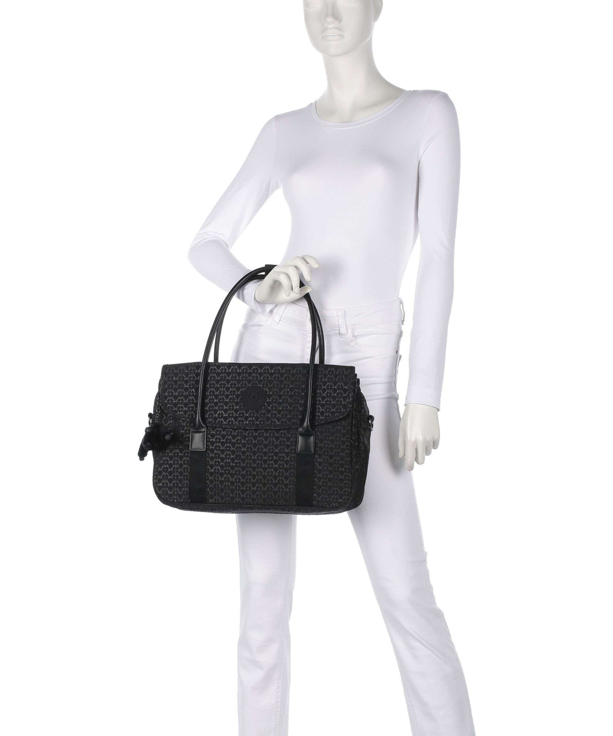 Kipling Basic Superworker S Laptop bag signature embossed