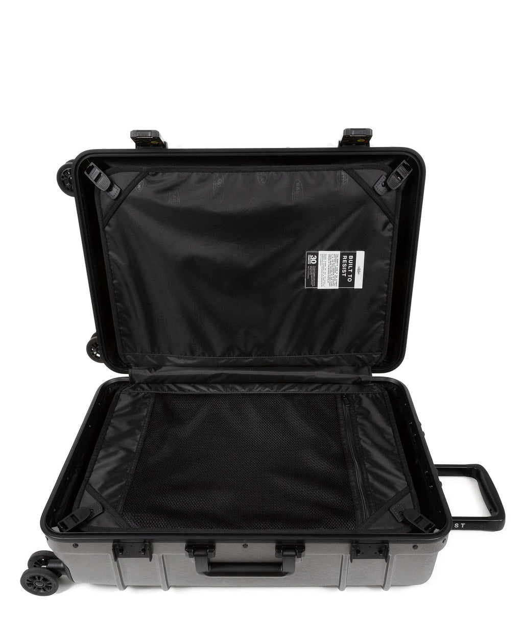 Eastpak Resist'R Case Spinner (4 wheels) brushed metal