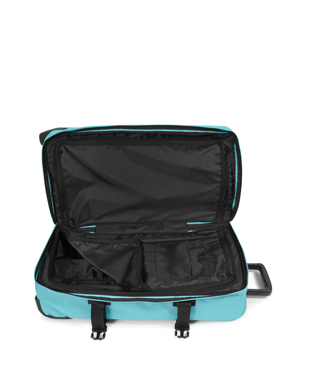 Eastpak Tranverz M Travel bag with wheels waterfall blue
