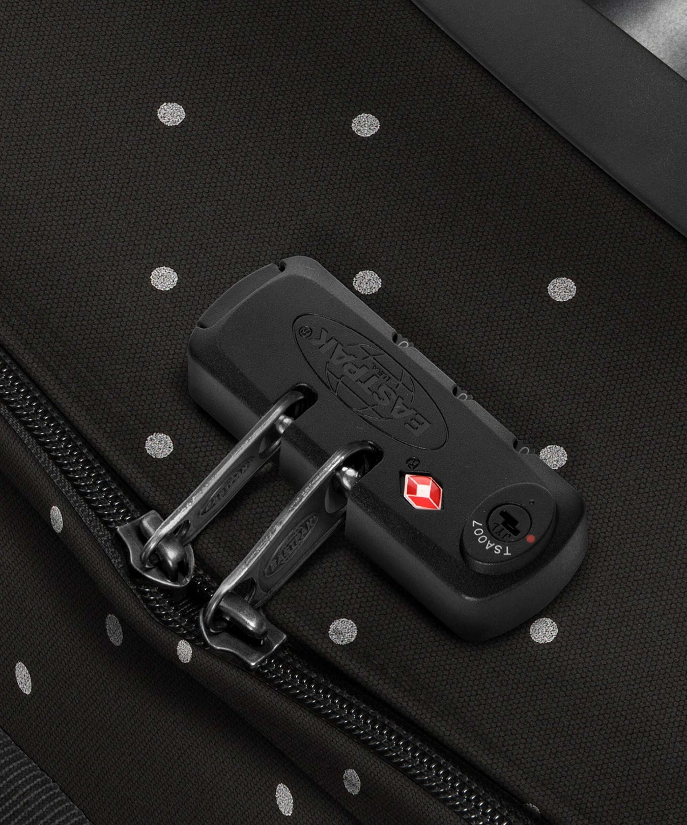 Eastpak Tranverz M Travel bag with wheels dots black/silver