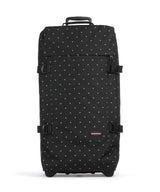 Eastpak Tranverz L Reistas met wielen dots black/silver