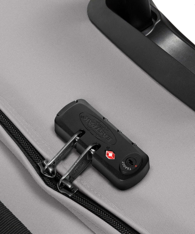 Eastpak Tranverz L Travel bag with wheels pebble grey