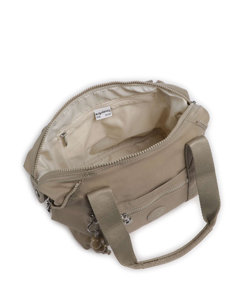 Kipling Elevated Art Mini Handbag boho tan