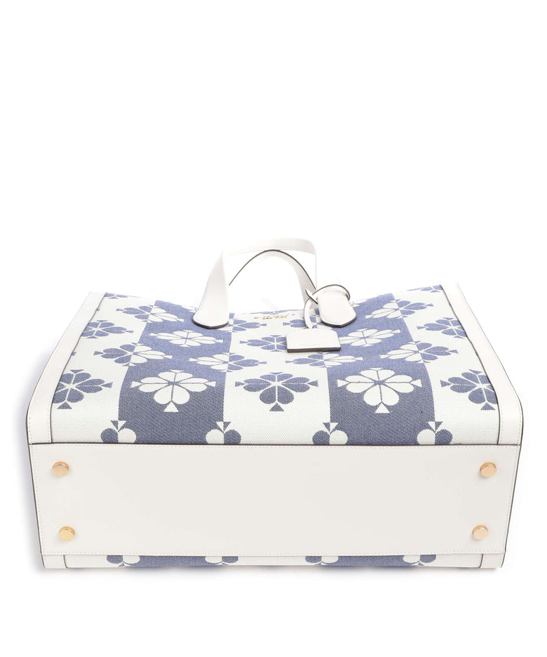 Kate Spade New York Spade Flower Jacquard Handbag halo white/multicolour