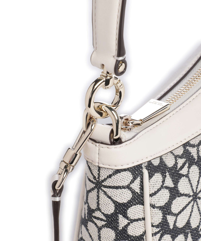Kate Spade New York Spade Flower Jacquard Shoulder bag charcoal grey/multicolour