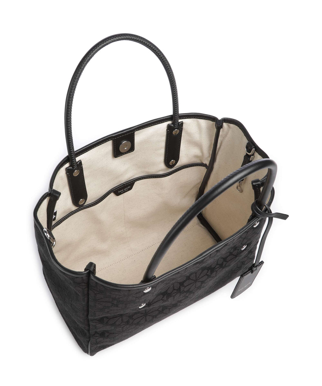 Kate Spade New York Spade Flower Jacquard Handbag black/multicolour