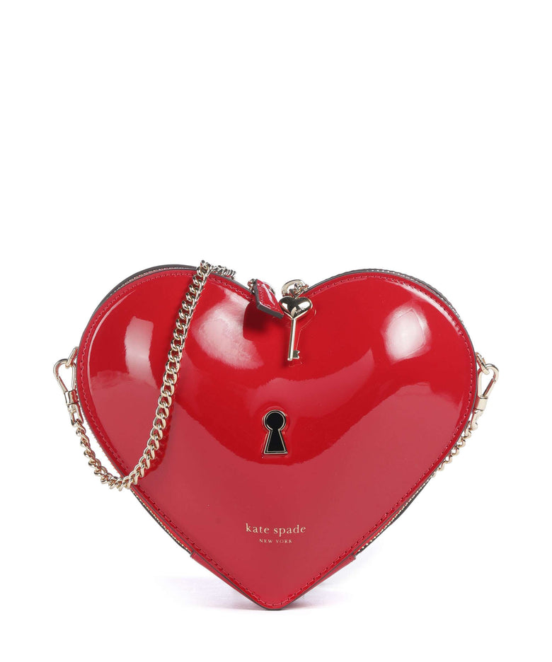 Kate Spade New York Key to my Heart Crossbody bag cherry rouge